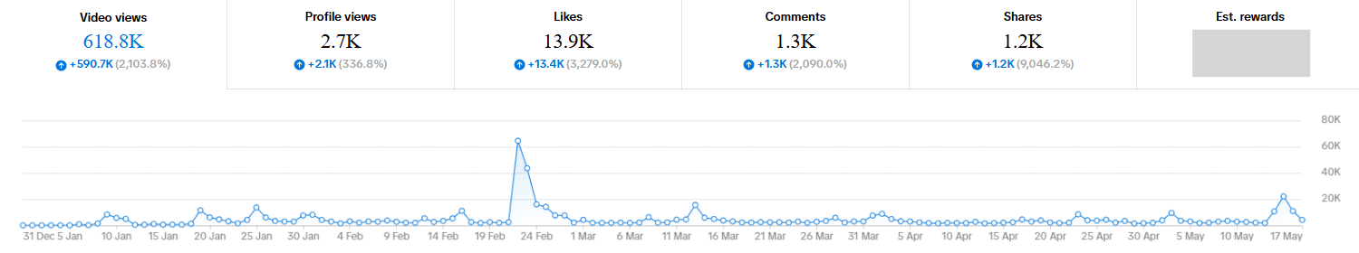TikTok performance after strategic engagement